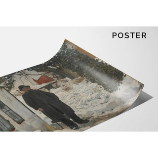 À la vieille maison - Laurits Andersen Ring | Reproduction Tableau Décoration murale affiche copie