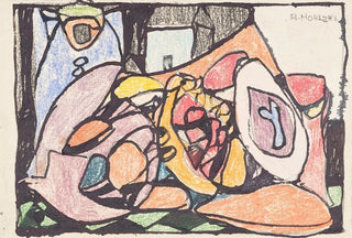 Adolf Hlzel - Farbige Einladungskarte.webp