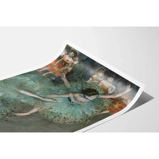 Affiche Danseuse Verte - Edgar Degas