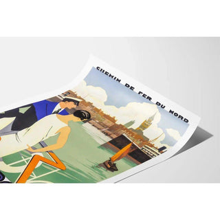 Affiche Dunkerque Vintage