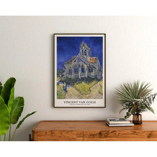 Affiche Église d'Auvers-sur-Oise - Vincent Van Gogh