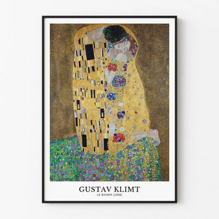 Affiche Le Baiser - Gustav Klimt