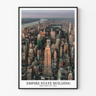 Affiche New York | L'Empire State Building