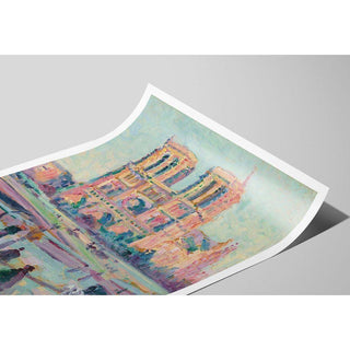 Affiche Paris - Tableau Notre-Dame de Paris - Maximilien Luce