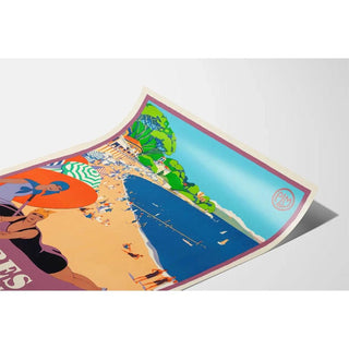 Affiche vintage - Antibes