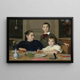 Albert Anker - The Zaeslin Siblings.webp