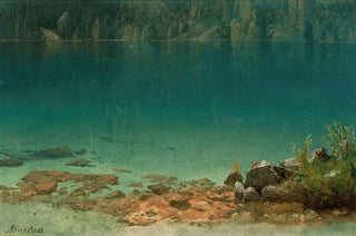 Albert Bierstadt - Lake Scene.webp