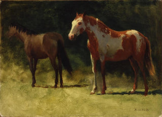 Albert Bierstadt - Two Horses.webp