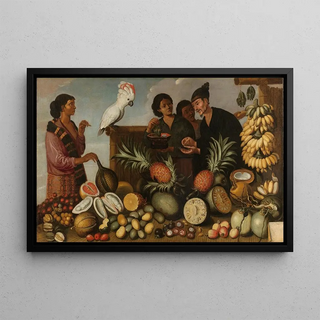 Albert Eckhout - East Indian Market Stall in Batavia.webp