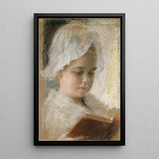 Albert Edelfelt - Portrait of Berta Edelfelt study.webp