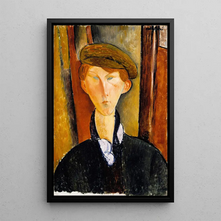 Amedeo Modigliani - Young Man with a Cap.webp