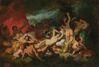 Anselm Feuerbach - Bacchantic scene.webp