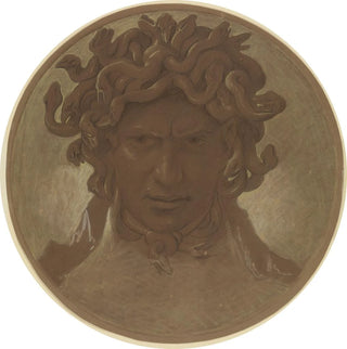 Anselm Feuerbach - Medusenhaupt.webp