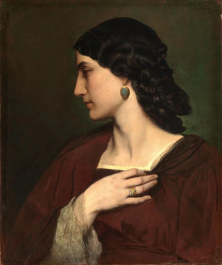 Anselm Feuerbach - Portrait of Nanna Risi.webp