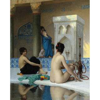 Après le bain - Jean-Léon Gérôme | Reproduction Tableau Décoration murale affiche copie