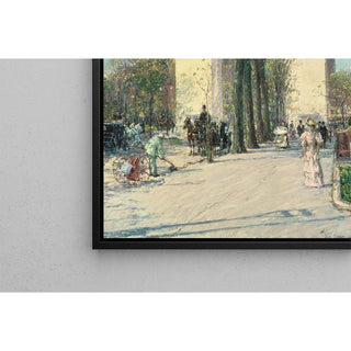 Arche de Washington, printemps - Childe Hassam | Reproduction Tableau Décoration murale affiche copie