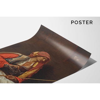 Arnaut assis - Jean-Léon Gérôme | Reproduction Tableau Décoration murale affiche copie