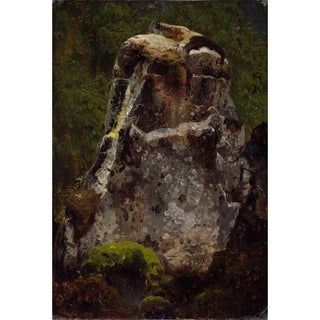 August Cappelen - Study of a Rock.webp