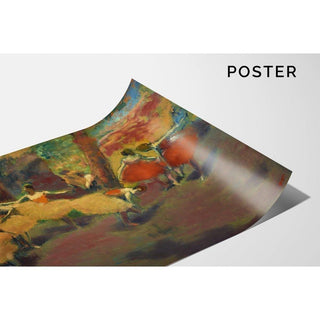 Avant la représentation - Edgar Degas | Reproduction Tableau Décoration murale affiche copie