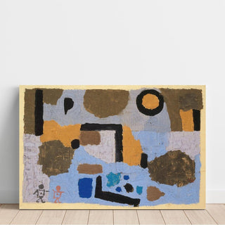 Avec les deux perdus - Paul Klee | Reproduction Tableau Décoration murale affiche copie