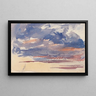 Barbara Bodichon - Study of a Cloudy Sky.webp