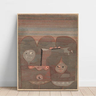 Barbarian Sacrifice - Paul Klee | Reproduction Tableau Décoration murale affiche copie