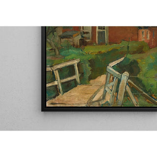 Bâtiment de ferme avec pont - Piet Mondrian | Reproduction Tableau Décoration murale affiche copie