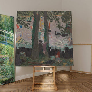 Bénédiction d'un yacht sur le Belon - Maurice Denis | Reproduction Tableau Décoration murale affiche copie