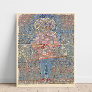 Boy in Fancy Dress - Paul Klee | Reproduction Tableau Décoration murale affiche copie