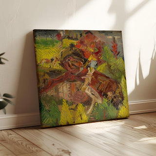 Bûcheron - Arnold Peter Weisz-Kubínčan | Reproduction Tableau Décoration murale affiche copie