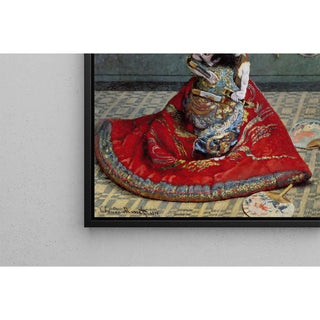 Camille Monet en costume japonais - Claude Monet | Reproduction Tableau Décoration murale affiche copie