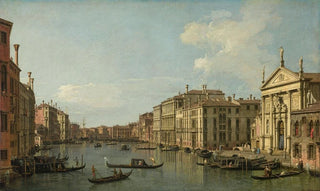 Canaletto - The Grand Canal Venice Looking SouthEast from San Stae to the Fabbriche Nuove di Rialto.webp