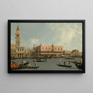 Canaletto - The Molo with the Piazzetta and the Doges Palace from the Bacino.webp