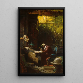 Carl Spitzweg - Scholar of Natural Sciences.webp