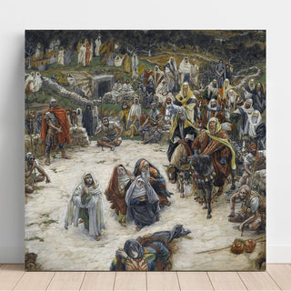 Ce que Notre Seigneur voyait depuis la croix - James Tissot | Reproduction Tableau Décoration murale affiche copie