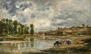 Charles Franois Daubigny - Les bords de la Loire prs de Nantes.webp
