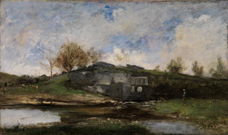 Charles Franois Daubigny - Schleuse im Tal von Optevoz.webp