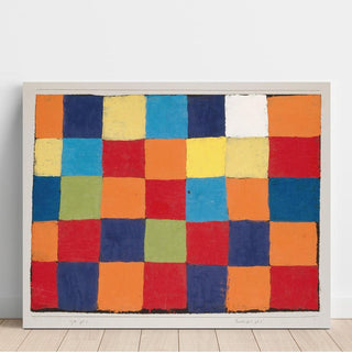 Charte de couleurs Qu 1 - Paul Klee | Reproduction Tableau Décoration murale affiche copie