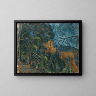 Château Noir - Paul Cézanne | Reproduction Tableau Décoration murale affiche copie