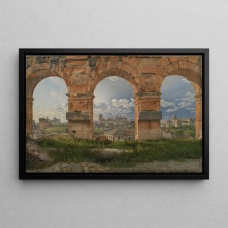 Christoffer Wilhelm Eckersberg - A View through Three Arches of the Third Storey of the Colosseum.webp