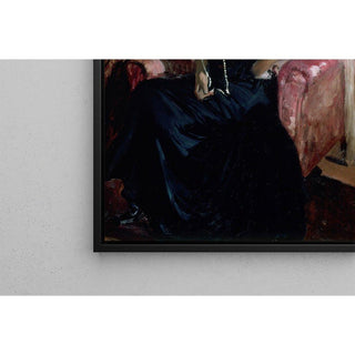 Clotilde en robe du soir - Joaquín Sorolla | Reproduction Tableau Décoration murale affiche copie