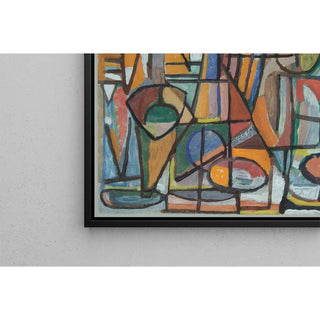 Composition abstraite II - Géométrique - Sasza Blonder | Reproduction Tableau Décoration murale affiche copie