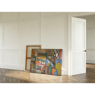 Composition avec l'inscription 'WEGIELD’ - Sasza Blonder | Reproduction Tableau Décoration murale affiche copie