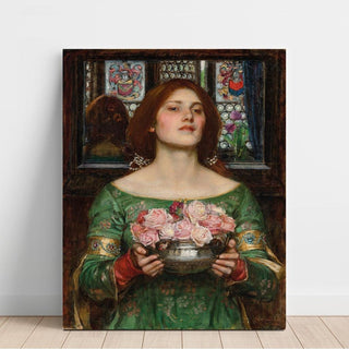 Cueillez les boutons de rose tant que vous le pouvez - John William Waterhouse | Reproduction Tableau Décoration murale affiche copie