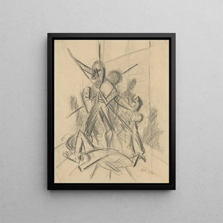 Cyprin Majernk - Death Study for the Painting Bartholomews Night.webp