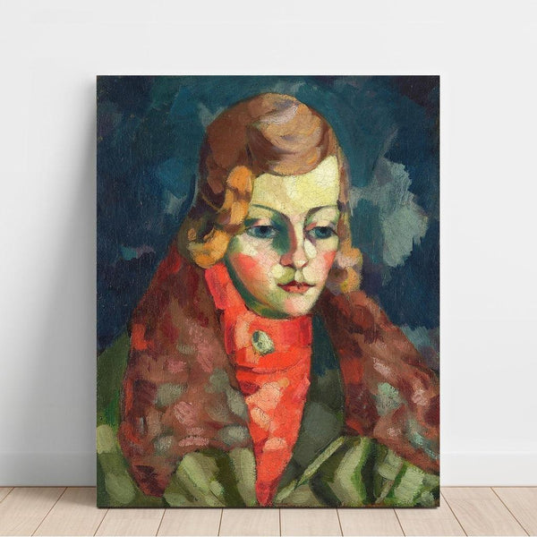 Reproductie van het schilderij Daami Portree - Konrad Mägi