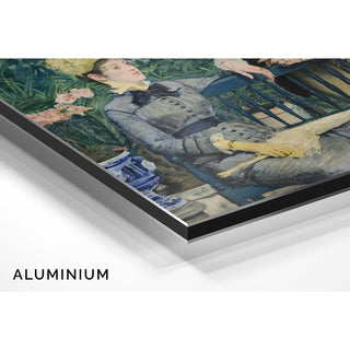 Dans la serre - Edouard Manet | Reproduction Tableau Décoration murale affiche copie