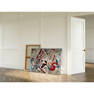 Dans le gris - Wassily Kandinsky | Reproduction Tableau Décoration murale affiche copie