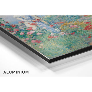 Dans le jardin Celia Thaxter dans son jardin - Childe Hassam | Reproduction Tableau Décoration murale affiche copie