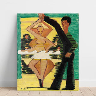 Danseuse tournante - Ernst Ludwig Kirchner | Reproduction Tableau Décoration murale affiche copie